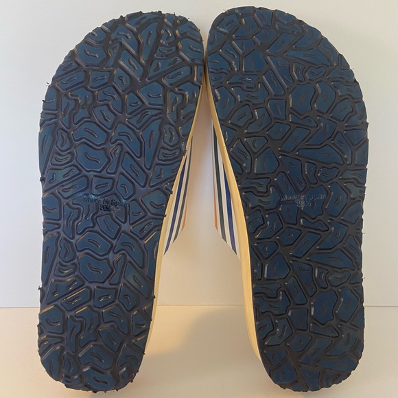 NWOT Free People Striped Woodlands Platform Clog Sandal - Picture 10 of 11